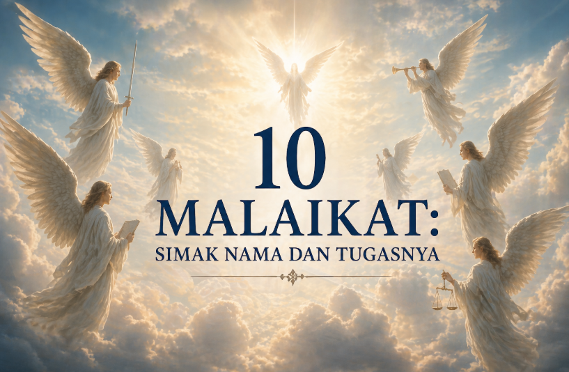 10 Malaikat: Simak Nama dan Tugasnya