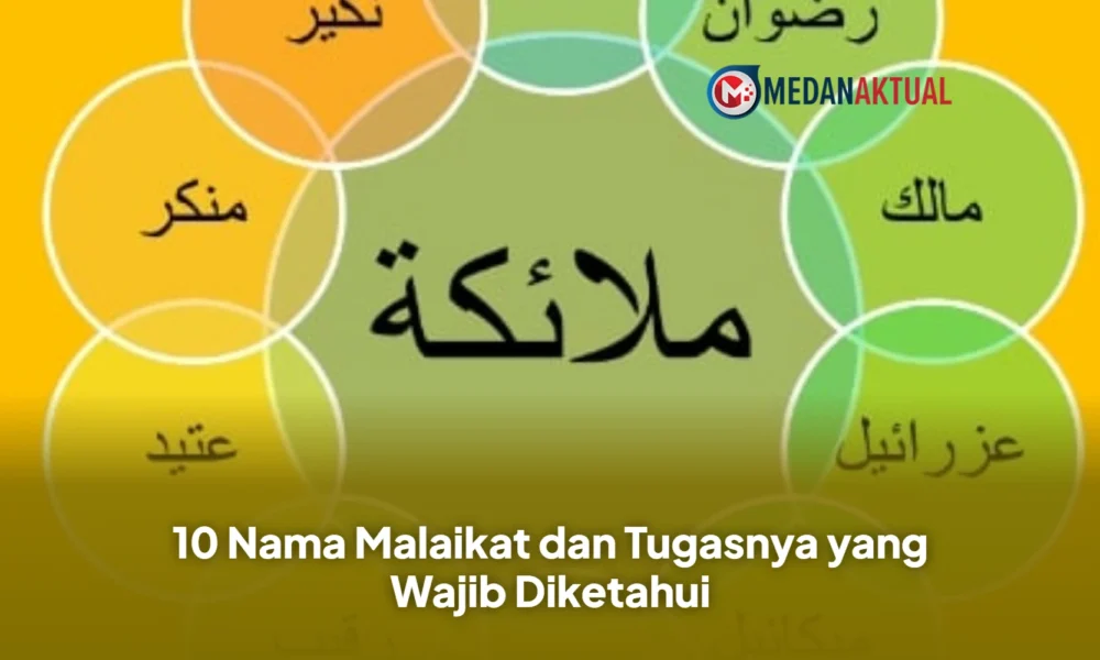 10 Nama Malaikat dan Tugasnya yang Wajib Diketahui