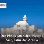 Bacaan Doa Masuk dan Keluar Masjid Lengkap Arab, Latin, dan Artinya