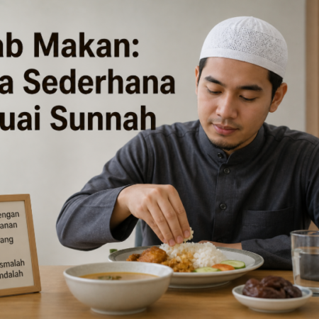 Adab Makan: Cara Sederhana Sesuai Sunnah