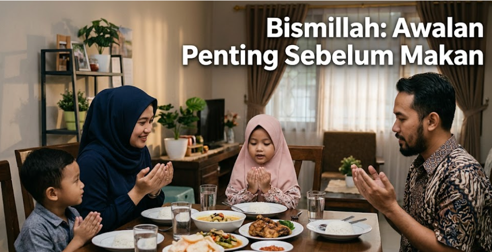 Bismillah: Awalan Penting Sebelum Makan Bismillah: Awalan Penting Sebelum Makan