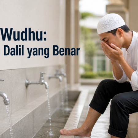 Wudhu: Tatacara Sesuai Dalil yang Benar