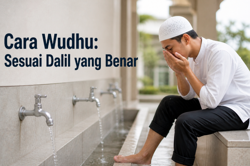 Wudhu: Tatacara Sesuai Dalil yang Benar