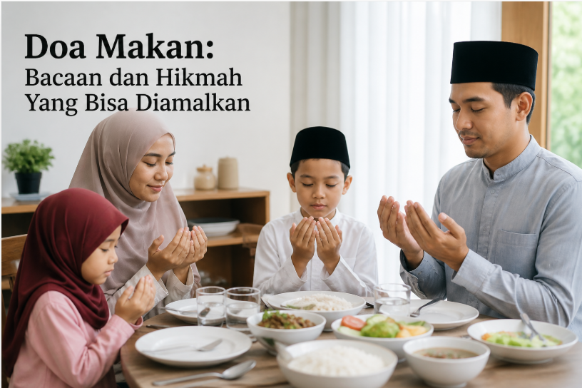 Doa Makan: Bacaan dan Hikmah Yang Bisa Diamalkan