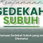 Keutamaan Sedekah Subuh yang Jarang Diketahui