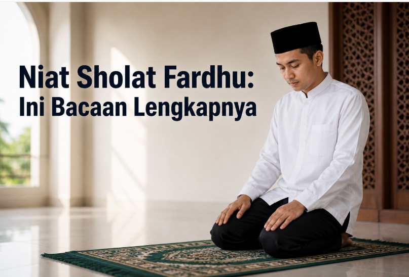 Niat Sholat Fardhu: Ini Bacaan Lengkapnya